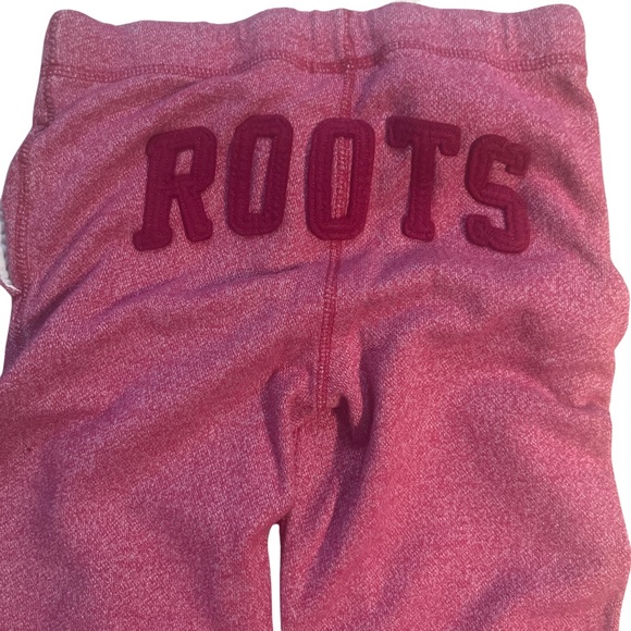 Roots Pink Pepper Classic Sweatpants, size 10 - Picture 4 of 5